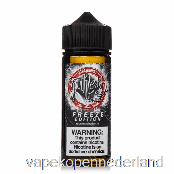Vape Nederland Aardbei - Vrieseditie - Meedogenloze Damp - 120ml 3mg